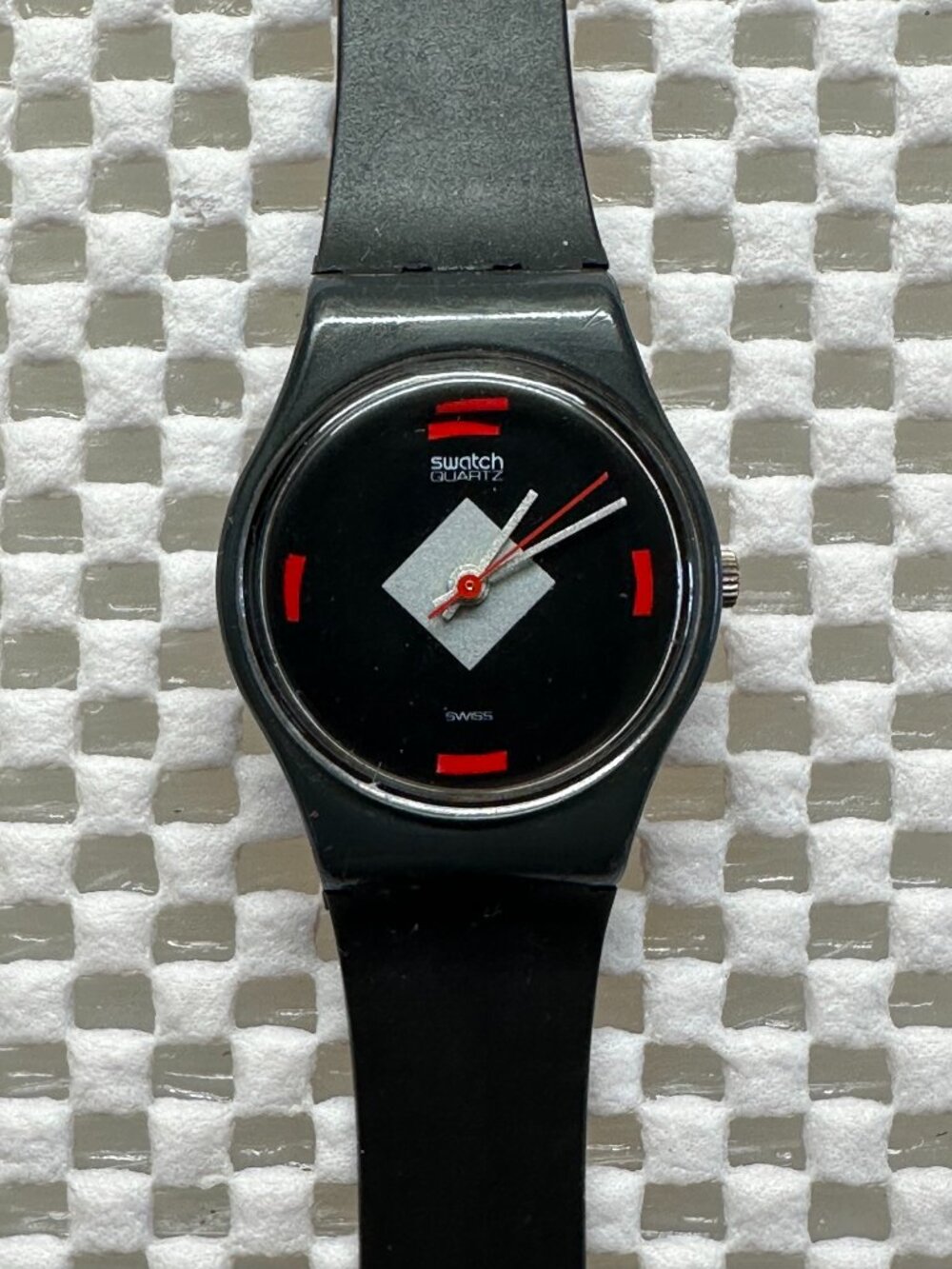 Swatch Watch Mah Jong LA101 Vintage 1984